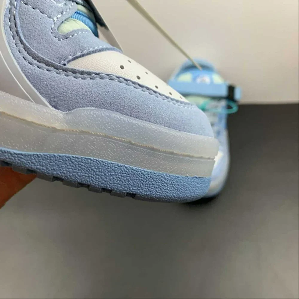 adidas Forum Buckle Low Bad Bunny Blue Tint Mens Sneakers - Picture 10 of 15